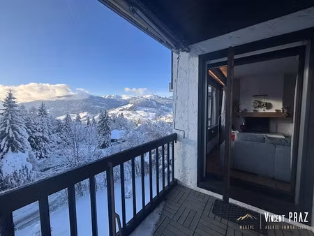 vente appartement 2 pièces 49.14 m² à megeve (74120)  580 000 €