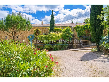 a vendre gard (30) - vente à terme d'un mas provençal sur pl
