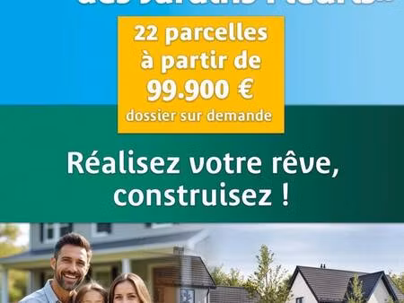 terrain constructible à vendre