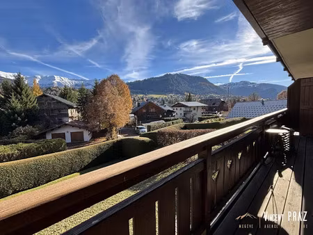vente appartement 3 pièces 58.01 m² à megeve (74120)  730 000 €