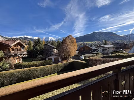 vente appartement 3 pièces 58.01 m² à megeve (74120)  790 000 €