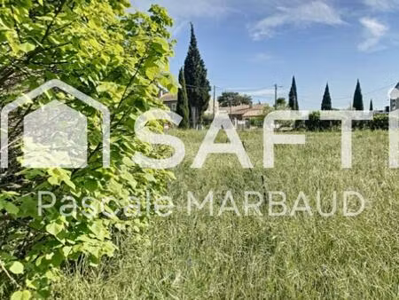 vente terrain 3425 m² courthézon (84350)