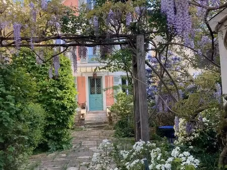 vendu - maison 8 pièces 178 m2 asnières-sur-seine bac - bécon - flachat