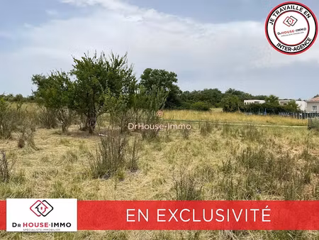 vente terrain 494 m² à allègre-les-fumades (30500)  48 000 €
