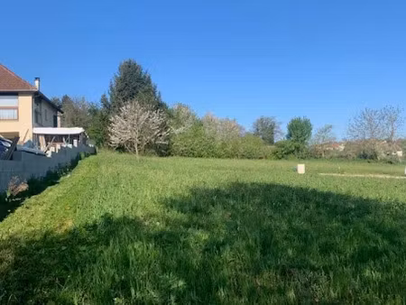 vente terrain 641 m² à chimilin (38490)  79 000 €