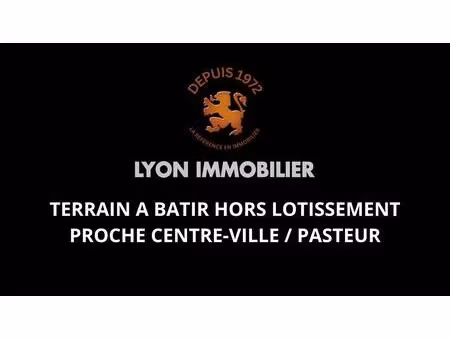 mions centre - terrain - secteur residentiel -