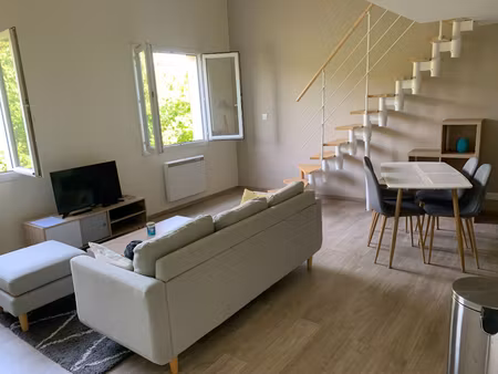 appartement duplex 43m² meuble - st maixent l'ecole