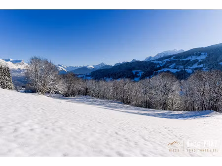 vente terrain 6000 m² à megeve (74120)  4 200 000 €