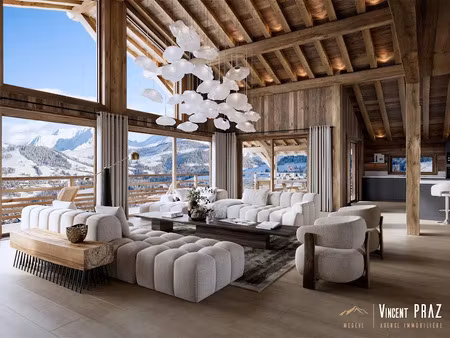 vente terrain à batir 1200 m² à megeve (74120)  1 990 000 €