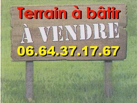 vente terrain à batir 500 m² à cinqueux (60940)  110 000 €