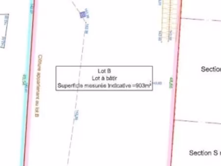vente terrain 903 m² à etampes (91150)  139 000 €
