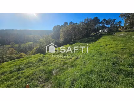 vente terrain 1000 m² à salernes (83690)  133 000 €