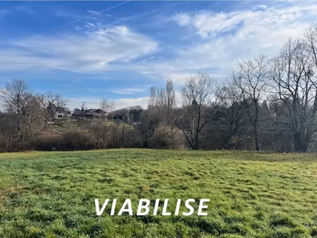 vente terrain 296 m² à sciez (74140)  140 000 €