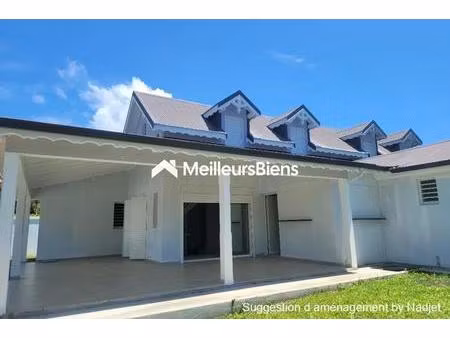 maison f4 à vendre à la boucan – sainte-rose (guadeloupe)