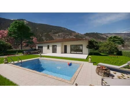 terrain avec maison neuve à vendre