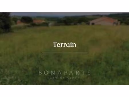 terrain à vendre