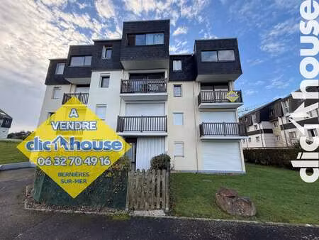vente appartement t1 à courseulles-sur-mer (14470) : à vendre t1 / 28m² courseulles-sur-me