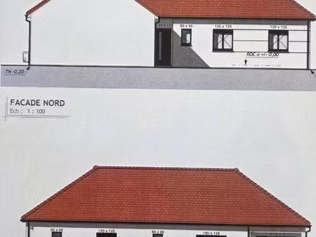 maison de plain-pied à vendre