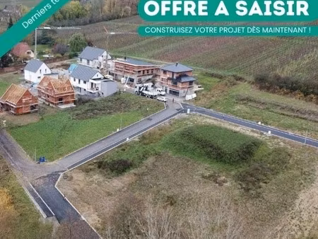 en vente terrain constructible 4 35 ares – 54 375 € |oberhoffen-lès-wissembourg