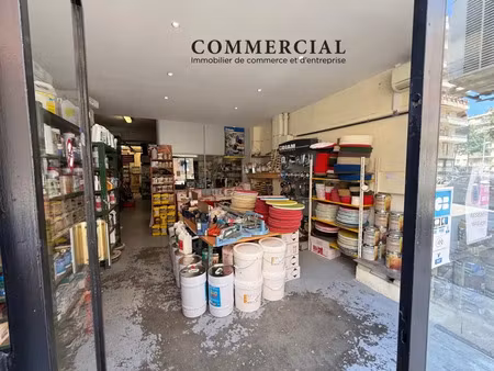 fonds de commerce - boutique btp marbrerie - 120m² - nice est