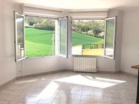 appartement très lumineux  vue dégagée  séjour  cuisine meublée  1 chambre. balcon. place 