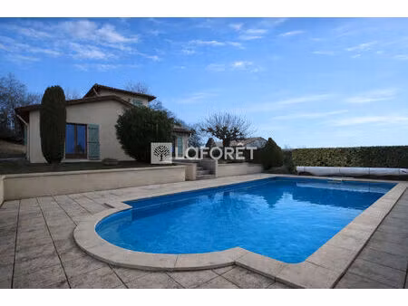 maison au calme et avec piscine à vendre à giroussens