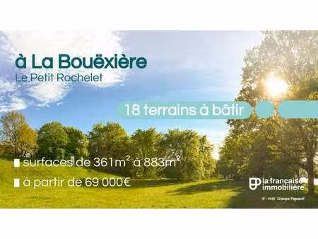 vente terrain à la bouëxière (35340) : à vendre / 361m² la bouëxière