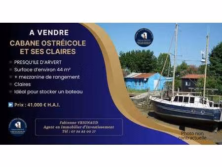 vente bureaux et commerces à la tremblade (17390) : à vendre / 44m² la tremblade