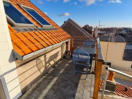 appartement t2 - 36 m2 - terrasse.