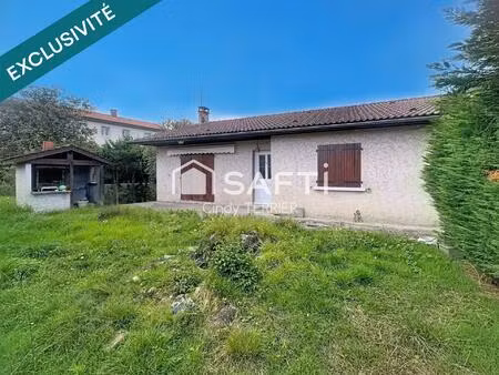 maison plain pied au calme avec travaux à prevoir