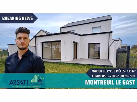 ? maison contemporaine neuve 2025 – 135 m² – 4 chambres