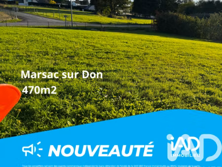 vente terrain 470 m²