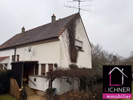 maison mitoyenne à rénover