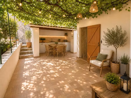 ** vue mer - sur le port ** maison de village avec terrasse & jardin ** (83430) saint mand