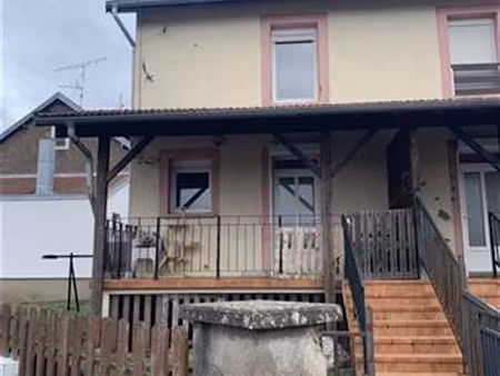 vente maison 4 pièces 72 m² à badonviller (54540)  75 000 €