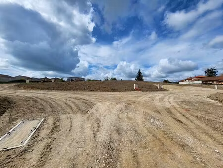 vente terrain 370 m² chalamont (01320)