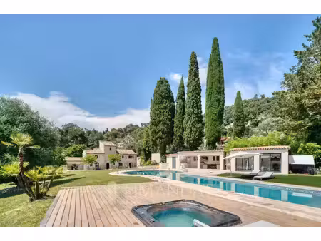 exclusivité - saint paul de vence - bastide en pierre 300 m2 - terrain 2890 m2