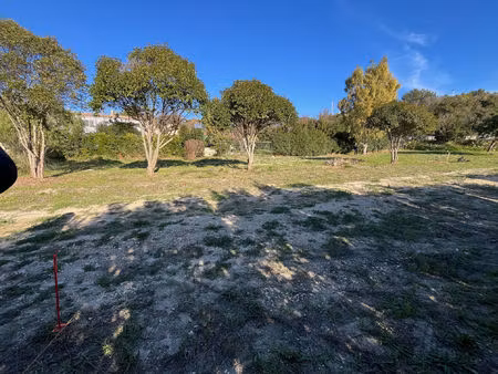 vente terrain 474 m² cassis (13260)