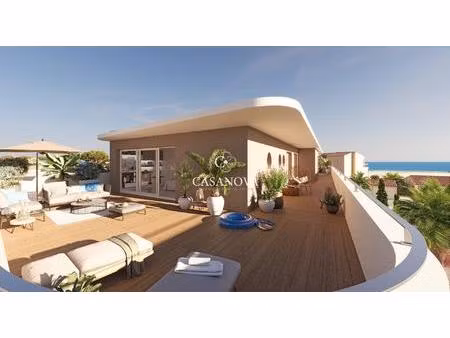 exceptionelle villa sur le toit - vue mer - 121 m2 - roof top 170 m2 le grau d'agde