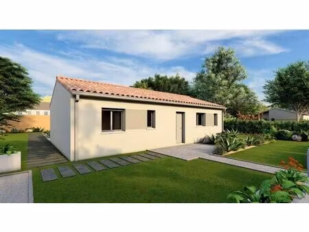 vente maison 4 pièces 80 m² lonzac (17520)