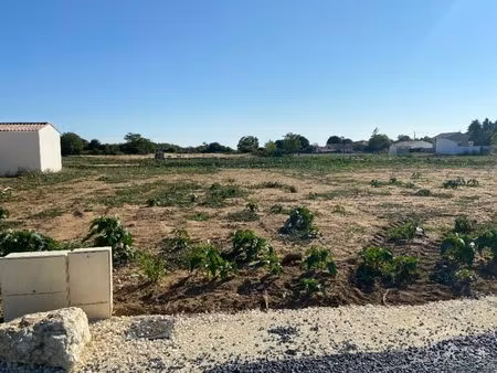 vente terrain 509 m² le gua (17600)