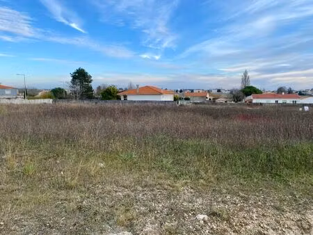 vente terrain 439 m² vaux-sur-mer (17640)