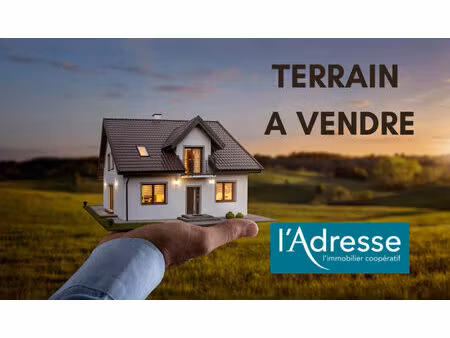 vente terrain  1500.00m²  seigy