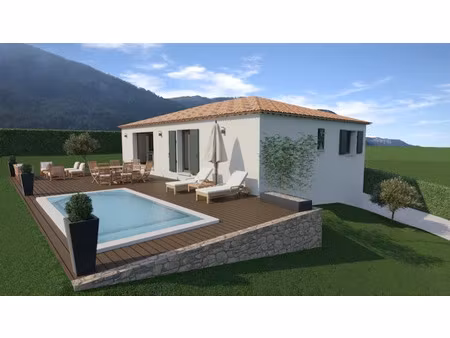 vente maison neuve 4 pièces 100 m² à saint-martin-de-brômes (04800)  310 000 €
