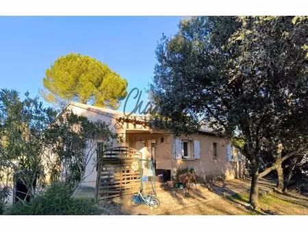 a 15 mn d'uzès maison individuelle de plain-pied sur 1000m2