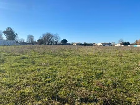 terrain à bâtir à grézac (17120)