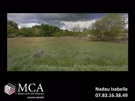 terrain à bâtir à montlieu-la-garde (17210)