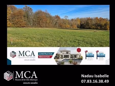 terrain à bâtir à pouillac (17210)