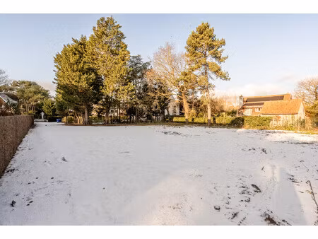 grond te koop in knokke-heist