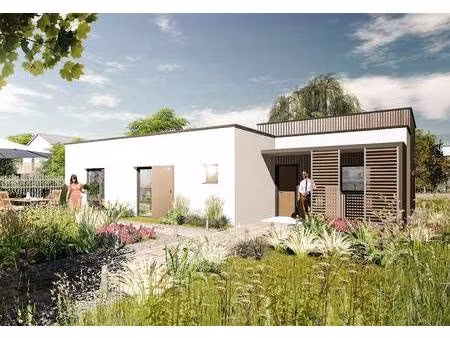 terrain avec maison neuve à vendre